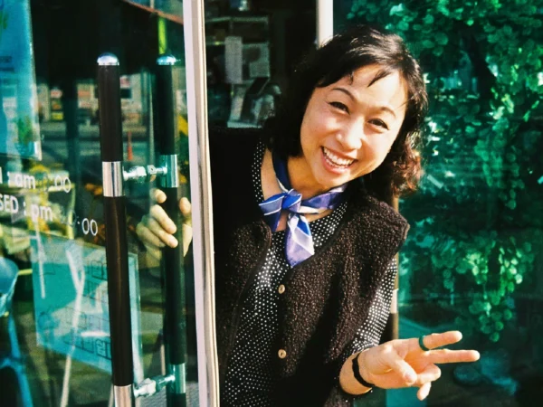 A cheerful woman portrait